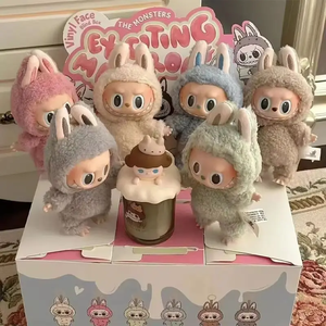本物のLabubu V1 Labubu 1.0第1世代モンスターマカロンミニPVCブラインドボックスぬいぐるみ動物のテーマビニールぬいぐるみ - Product Image 6