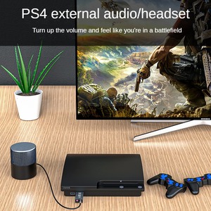 External <strong>USB</strong> to 3.5mm <strong>Audio</strong> Adapter Sound Card Suitable for Computers/laptops/PS4 - Product Image 4