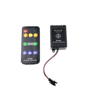SP106E LED Musikregler adressierbar programmierbar Streifenlicht kabelloser Funkfernsteuerung Traumfarbe 9 TÜCKEL Pixel LED-Controller - Product Image 4