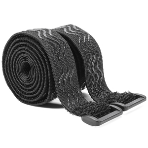 Nuevo diseño de correa de hebilla de gancho elástico portátil antideslizante banda mágica Sujetador deportivo correa de servicio pesado - Product Image 6