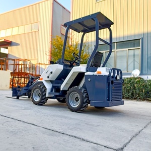 Mini cargadora de ruedas telescópica articulada de 1,5 toneladas del fabricante de China, cargadora de tractor con motor central y componentes de bomba