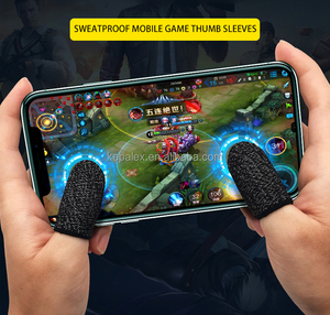 2PCS Sweatproof and Non-Slip Finger Cover King Glory Thumbtip for Pubgs Mobile Phone Game <strong>Thumb</strong> Sleeve - Product Image 3