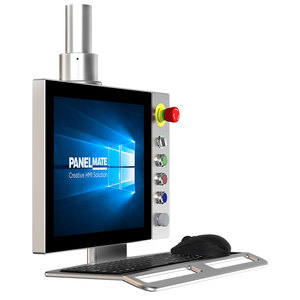 Pannello di controllo da 15 pollici integrazione Push-Button arresto di emergenza impermeabile con interfaccia Touch capacitivo Display Linux - Product Image 2