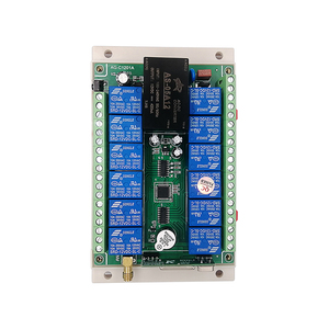 433 MHz12CHワイヤレスリモートコントロールスイッチ12ボタンAC220V12チャンネルリレーRFスイッチトランスミッターレシーバー - Product Image 3
