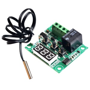 Controlador de temperatura DC 12V Refrigeración digital/Termostato de temperatura de calefacción-Módulo de interruptor controlado de 50-100 grados W1209 + Caja acrílica - Product Image 1