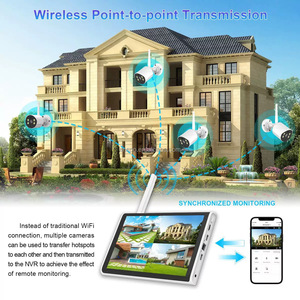2MP 4CH Wifi Kit NVR With 10&quot; LCD Monitor 3MP Waterproof <strong>Wireless</strong> IP Camera Kit Network CCTV Security <strong>System</strong> - Product Image 2