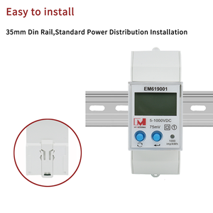 IVY Compact DC Energy <strong>Meter</strong> for EV Charging Station Metering and Solar Power <strong>Meters</strong> with RS485 Din Rail OEM - Product Image 3