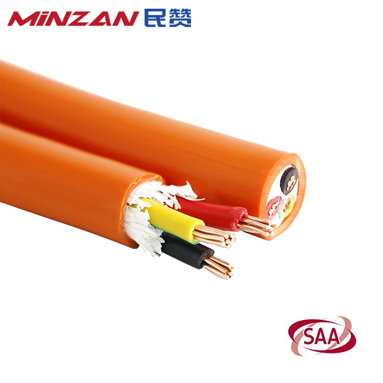 Orange circular Cable