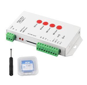 T-1000S ws2812b ws2811 UCS1903 2048IC 256MB SD-Karten programm Pixel LED-Controller-DC5-24V - Product Image 1