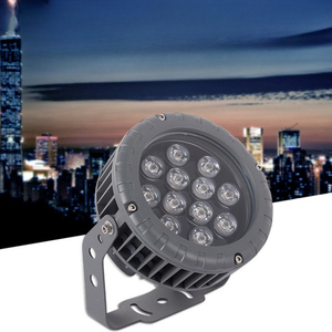 חיצונית rgb מבול אור אלומיניום יצוק ip65 יצוק עם לבן חם הוביל למקור כוח ac גינה ונוף