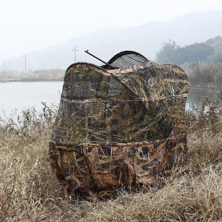 New Portable 1 Person Deer Duck Hunting Shooting Blind Tent Hunting Chair Camping Tents for Sale