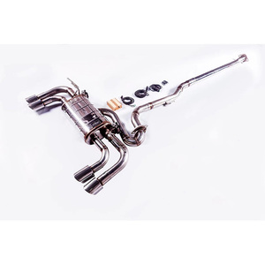 Hyundai Genesis Coupe için yüksek performanslı Catback egzoz 2.0T cilalı veya yanmış mavi Quad İpuçları - Product Image 1