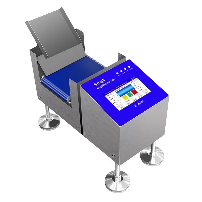Máquina de pesaje de inspección en línea de alta precisión Máquina de pesaje de inspección de rango pequeño Máquina de pesaje de peso de embalaje
