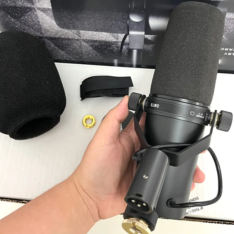 SM7B Professional Voice Dynamic Microphone für Studio aufnahmen Broadcast Guest Streaming Media