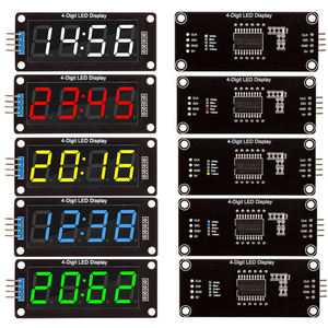 TM1637 LED-Anzeige modul für 4-stelliges 7-Segment 0,56 Zoll Zeit schalt uhr Röhren modul Rot Blau Grün Gelb Weiß - Product Image 2