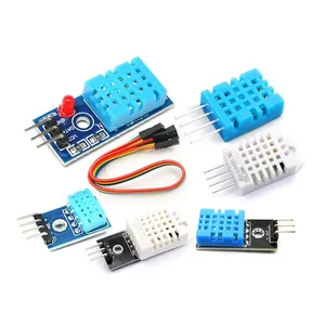 Placa de módulo de Sensor de humedad y temperatura Digital DHT22 AM2302 DHT11/DHT12 AM2320 para Arduino de potencia ultrabaja de alta precisión de 4 pines