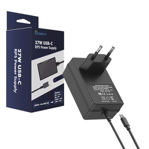 BOXPUTRP5電源RaspberryPi 5 27W USB-C電源5.1V5A PD充電に対応EU US UK AUプラグRaspberryPi 5 - Product Image 5