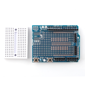 ProtoShield prototipale scheda di espansione compatibile con Arduino con Mini Breadboard per Uno R3 - Product Image 1