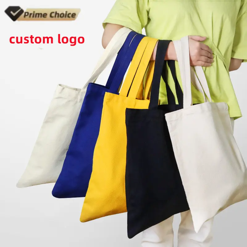 حقيبة حمل قماشية قابلة لإعادة الاستخدام من قماش مطبوع مع أكياس تسوق قطنية بقالة معاد تدويرها للنساء