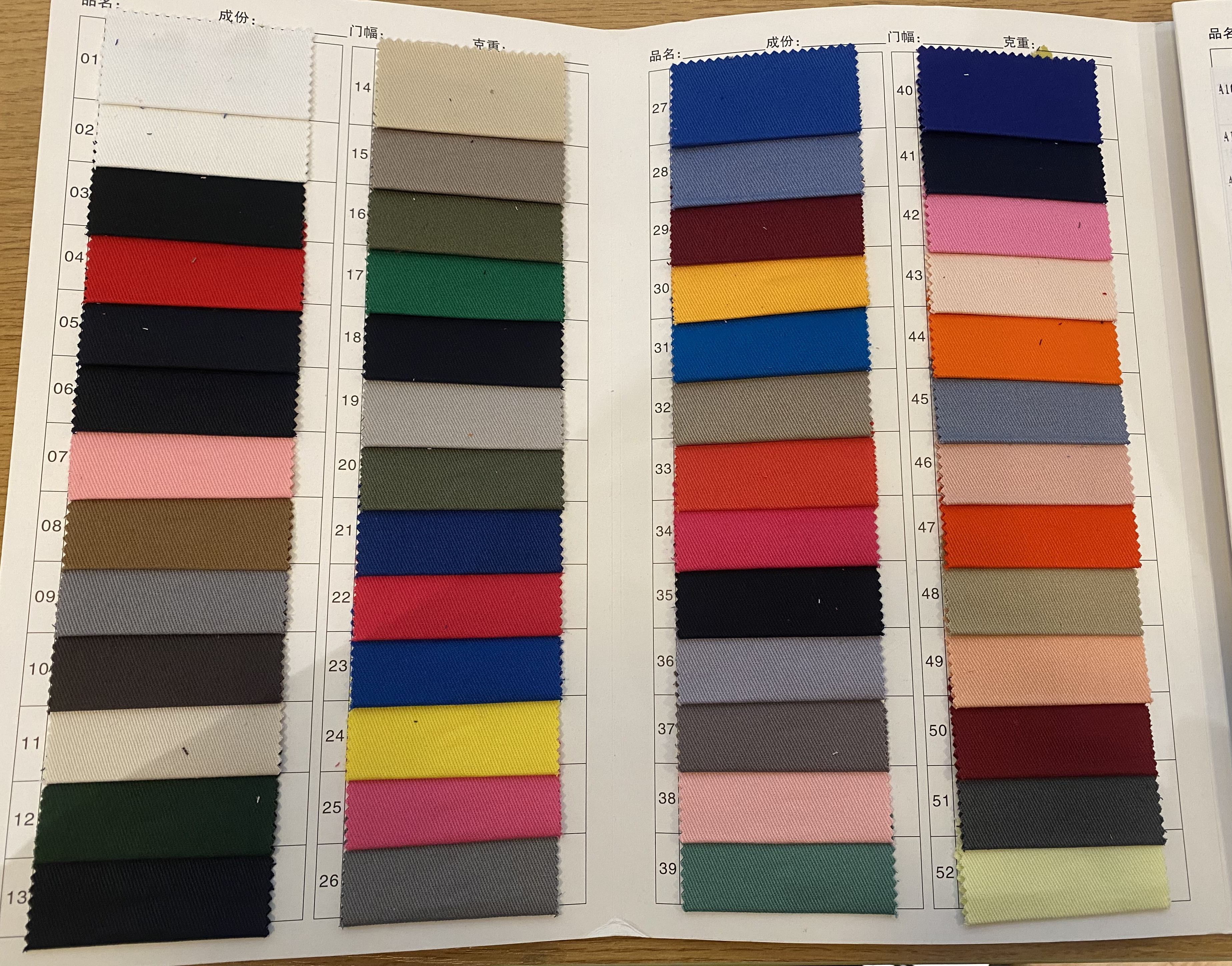 Plus d'options de couleur