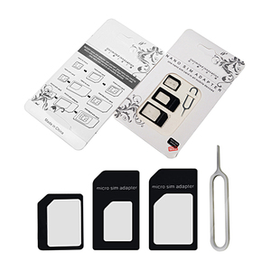 3合1纳米sim卡到微型sim卡适配器转换器手机配件 - Product Image 5