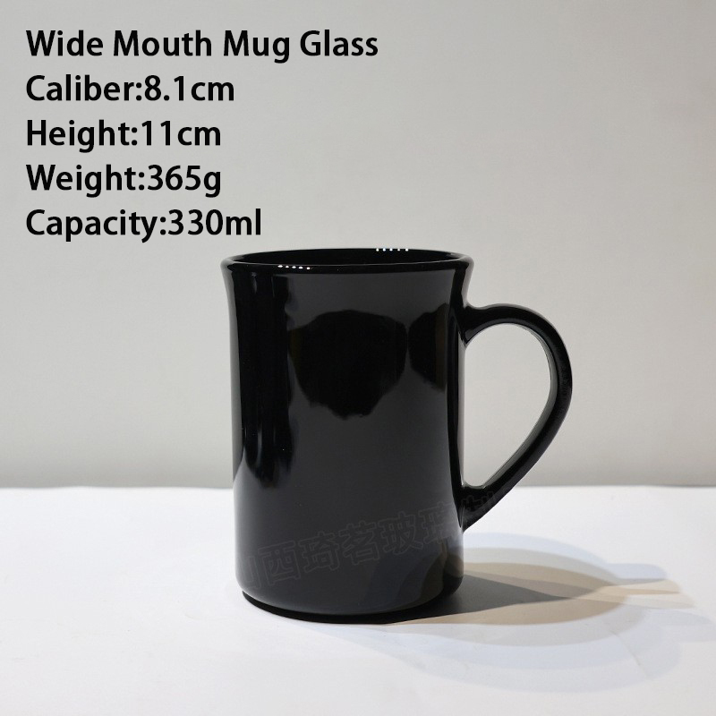 Wide Mouth Mug Glass