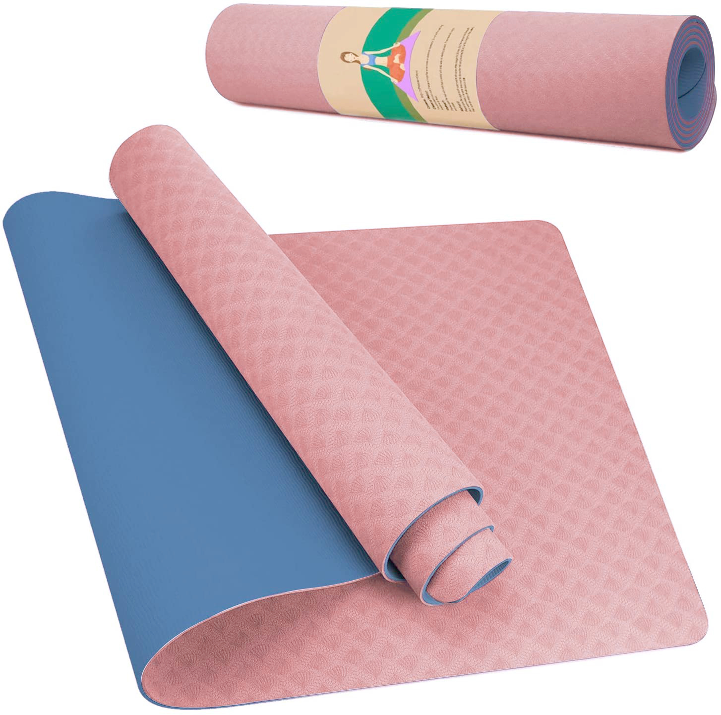 Rose + Bleu foncé