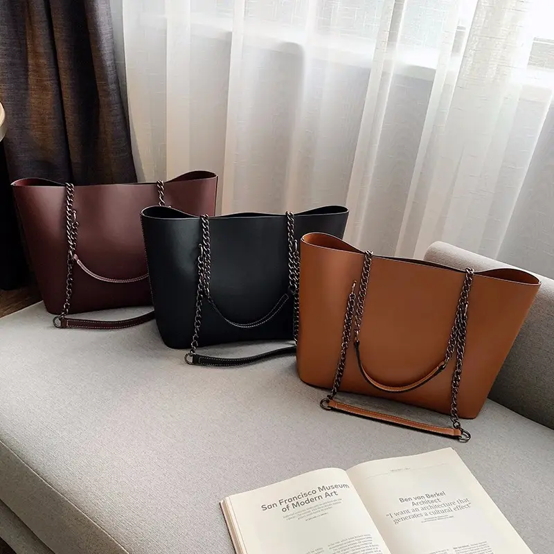 2022 Women PU Leather large capacity Elegant Designer Shoulder Bag Messenger Tote Bags Top Handle Purse Ladies Handbag