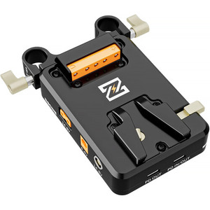 ZGCINE VM-VP2キット1 VマウントバッテリープレートUSB-C PD入力Vバッテリー電源スプリッター (LWS付き) - Product Image 3
