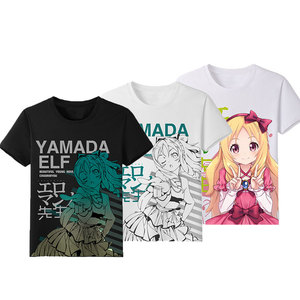 Toptan Anime giyim yüksek kalite özel toptan çin dijital süblimasyon baskı Anime T Shirt - Product Image 1
