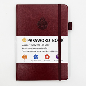 Custom Hardcover Password <strong>Notebook</strong> Internet Login Address Password Book