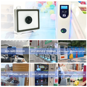 Escáner de código de barras fijo industrial EMT8620 Escáner de código de barras integrado de código QR para almacén - Product Image 2