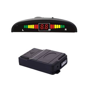 Detector de Radar de respaldo inverso para coche, cámara de aparcamiento con 4 sensores Sensorsr