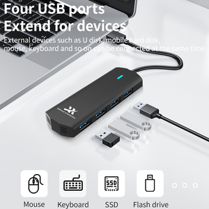 OEM/ODM ข้อเสนอพิเศษสำหรับแล็ปท็อป iPhone USB3.0 4 in 1พอร์ตชนิด C อะแดปเตอร์อุปกรณ์เสริมคอมพิวเตอร์ฮับ <span class=keywords><strong>USB</strong></span> - Product Image 4