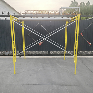 Low MOQ Movable Portable Multi <strong>Function</strong> Mobile Baker Scaffold H Frame Professional <strong>Scaffolding</strong> - Product Image 5