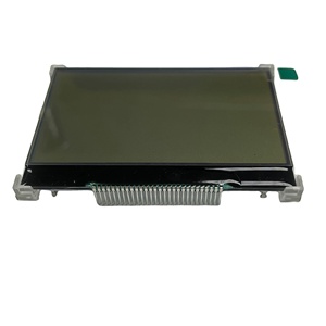 128 x 64 TN COG monochrom FSTN reflektierender LCD-Modul mit Positiver Hintergrundbeleuchtung 30 Stifte mit Platte - Product Image 1