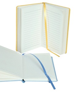 Cuaderno de colores frescos al por mayor, diario personalizado de tapa dura, diario personalizado con página interior forrada, lazo para bolígrafo y marcapáginas de cinta - Product Image 2