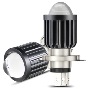 DXZ H4 9003 LED farlar motosiklet fansız baba20d H6 LED ampul tak ve çalıştır yüksek düşük işın 3000K 6500K iki renk far - Product Image 6