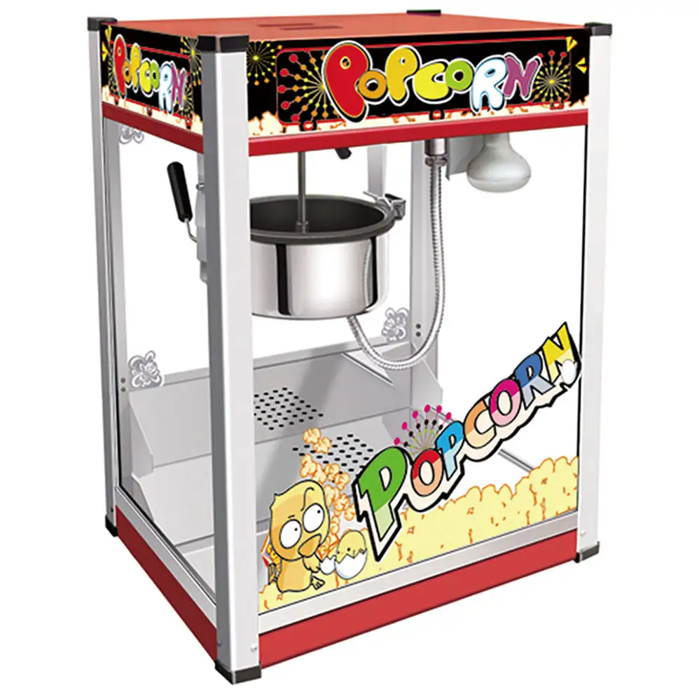 Mini macchina per popcorn elettrica di alta qualità maquina de palomitas de maiz piccola macchina per popcorn al caramello commerciale