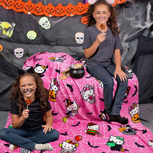 Vua Kích Thước Trẻ Em Lông Cừu Chăn Ấm Dày In Động Vật Ném Chăn Cho Mùa Đông Halloween Trang Trí Nội Thất - Product Image 4