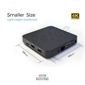 充电处理器流媒体播放器盒Android智能电视盒TV Android用于数字标牌显示 - Product Image 4