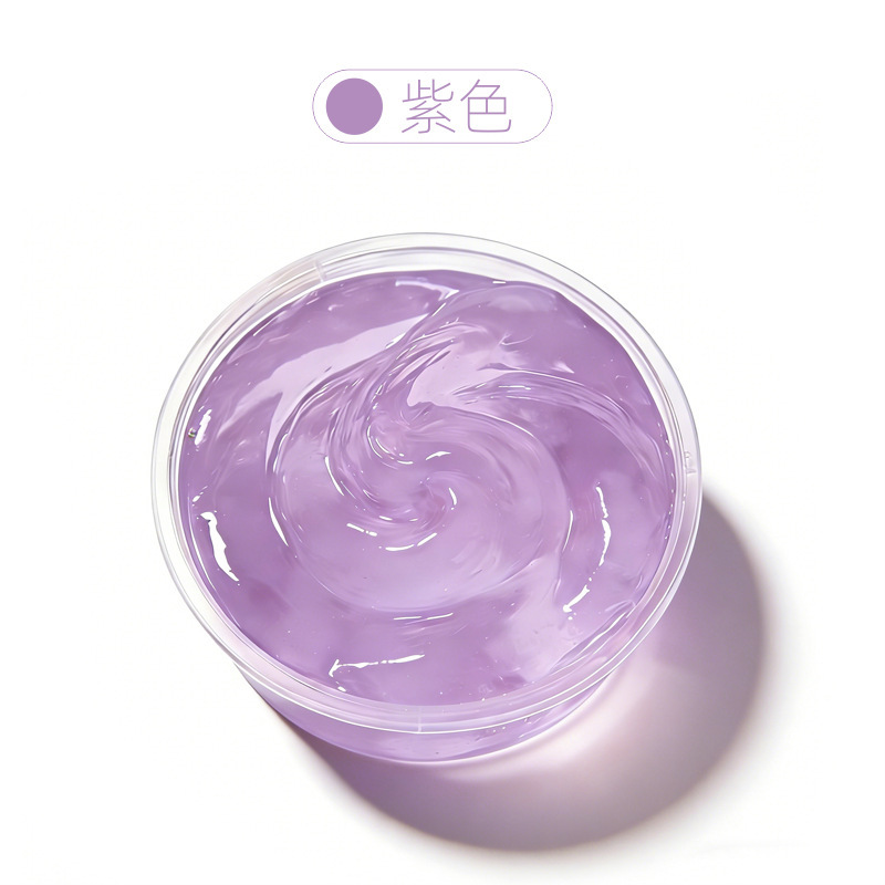 Barro de cristal de bajo contenido en boro de calidad de exportación, color morado