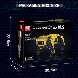Mould King 15075 amarillo Robot perro juegos de bloques de construcción APP RC programable STEM juguete MOC rompecabezas bloques juguetes regalos de navidad - Product Image 6