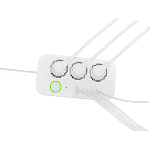 Enchufes y enchufes Cable Tira de alimentación eléctrica con USB y tipo C Cable de extensión de salida de enchufe múltiple Enchufe múltiple con interruptor - Product Image 4