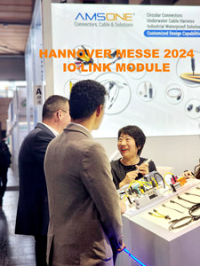 Amsone individueller Herstellerquelle IP67 wasserdichter IO-Link IO-Link Drucksensor Master-Ethercat-Ventilsteuerung Profinet-Hub - Product Image 4