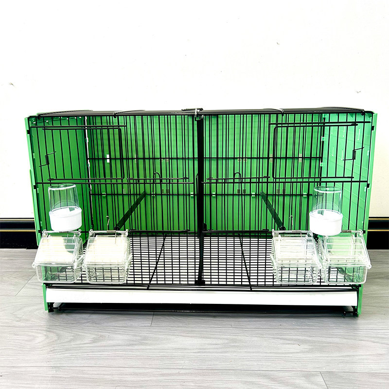 Gabbia verde*1 con piastra posteriore