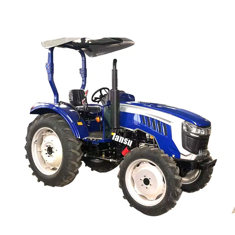 Tigarl Factory Epa 50Hp 70Hp 100Hp 4X4 Traktor kecil dengan Agricolas plughtartor Traktor 4Wd Harga Traktor untuk dijual