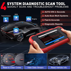 <strong>2025</strong> Launch CRP123E V2.0 Original Diagnostic Tool 7 Reset Functions Obd2 OBDII Automotive Scanner Abs Fault <strong>Code</strong> Reader - Product Image 5