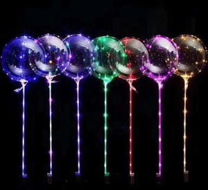 ลูกโป่งโบโบ้ Led เรืองแสงในที่มืด,ลูกโป่งทรงกลมใสเรืองแสงสว่างลูกโป่งเรืองแสงในที่มืด - Product Image 2