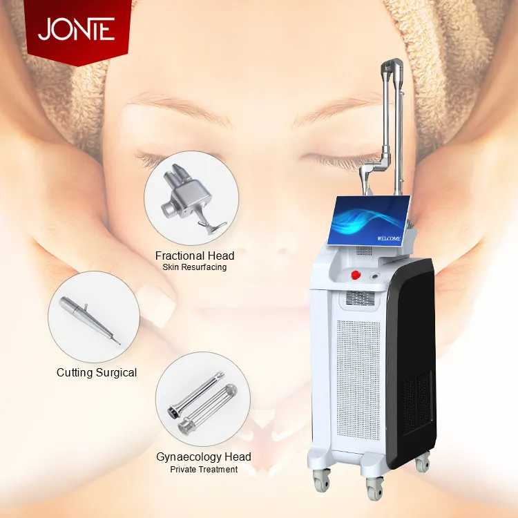 Co2 Fractional Laser Skin Resurfacing Fractional Co2 Laser With Rf Wrinkles Acne Scar Removal Machine